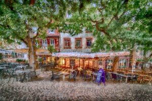 Herbstlicher Marktplatz II